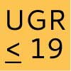 Glare index: UGR≤19